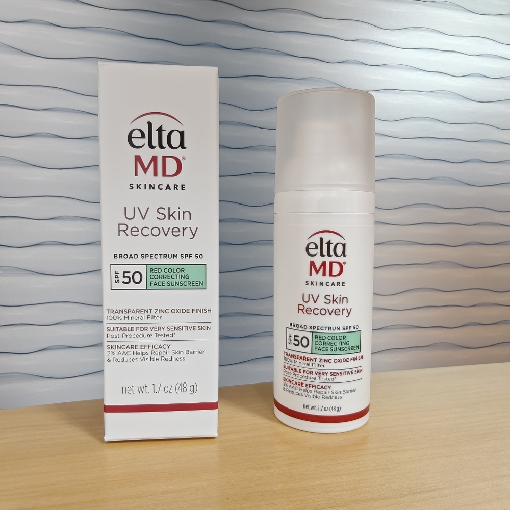 EltaMD UV Skin Recovery SPF 50 Red Color Correcting Sunscreen / Green Tint 1.7oz